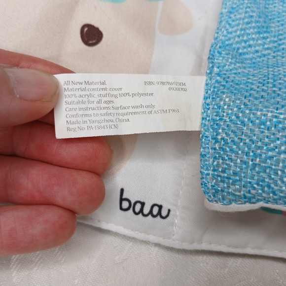 Baby Bundle Funbliss Baby Car Mirror Soft Baby Animal Book Baby On Board Signs - Picture 9 of 16